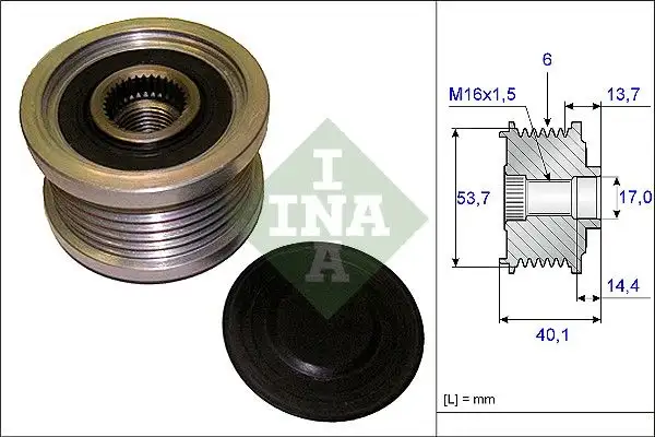 INA 535020210 Alternatör Kasnağı