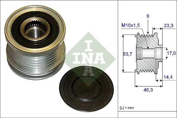 INA 535020410 Alternatör Kasnağı