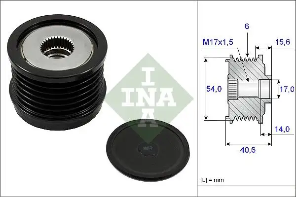 INA 535023010 Alternatör Kasnağı