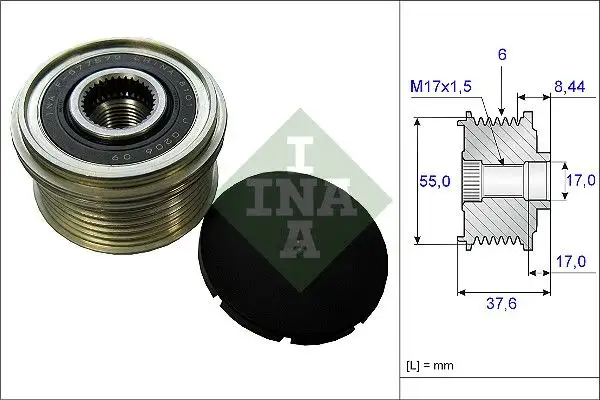 INA 535024610 Alternatör Kasnağı