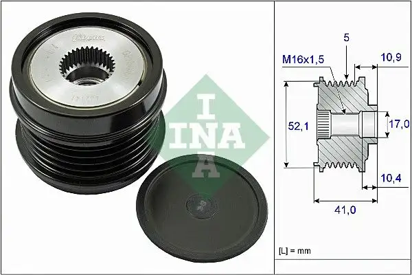 INA 535027210 Alternatör Kasnağı