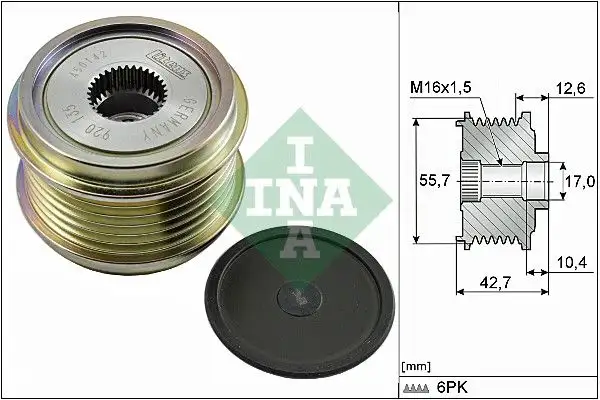 INA 535027610 Alternatör Kasnağı