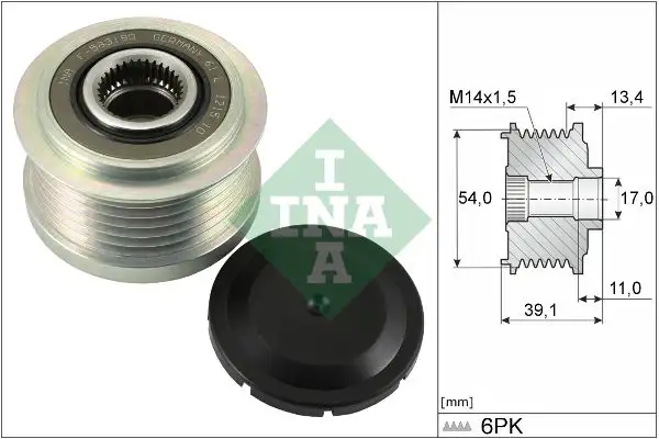 INA 535031110 Alternatör Kasnağı