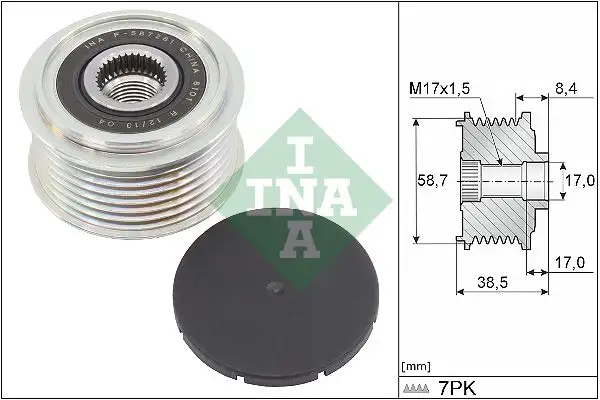 INA 535031810 Alternatör Kasnağı