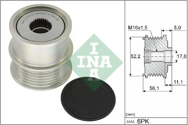 INA 535036310 Alternatör Kasnağı