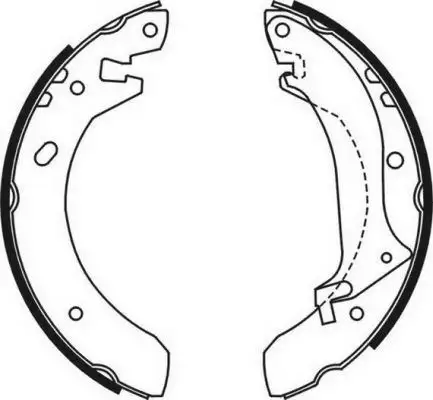 MGA 54282 Arka Fren Balatası SFS000060