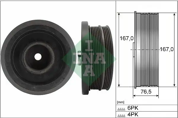 INA 544008210 Krank Kasnağı