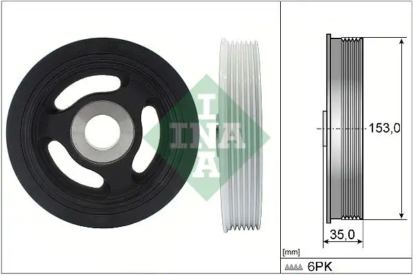 INA 544010410 Krank Kasnağı