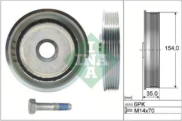 INA 544011220 Krank Kasnağı