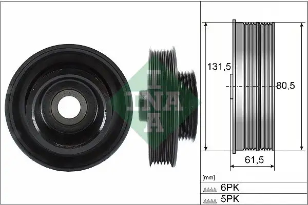 INA 544014110 Krank Kasnağı