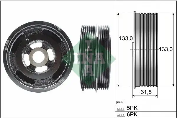 INA 544016710 Krank Kasnağı