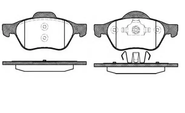 MGA 55153 Ön Fren Balatası 7701208183