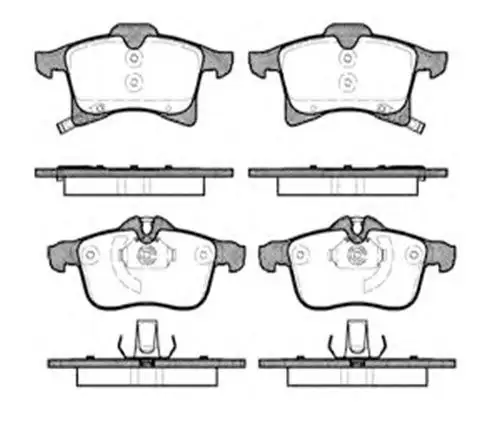 MGA 55187 Ön Fren Balatası 1605992