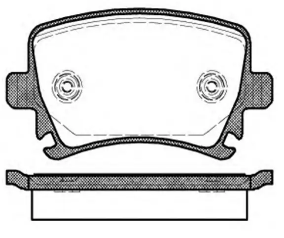 MGA 55197 Arka Fren Balatası 1K0698451P