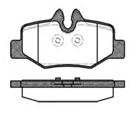 MGA 55305 Arka Fren Balatası 14211010