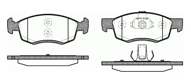 MGA 55331 Ön Fren Balatası 6001549803