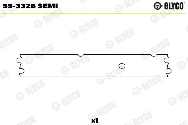 GLYCO 55-3328-SEMI Piston Kol Burcu A4030380450