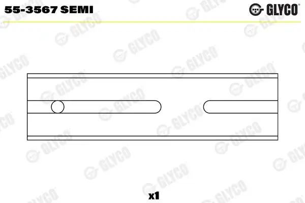 GLYCO 55-3567-SEMI Piston Kol Burcu 026105431