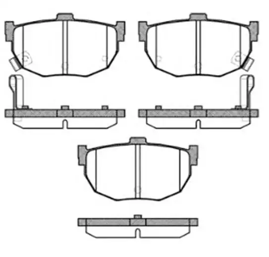 MGA 55374 Arka Fren Balatası 583022DA10