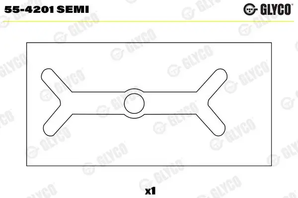 GLYCO 55-4201-SEMI Piston Kol Burcu 9621916580