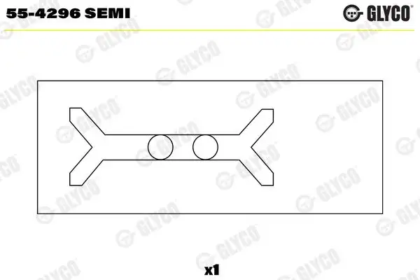 GLYCO 55-4296-SEMI Piston Kol Burcu 5010571557