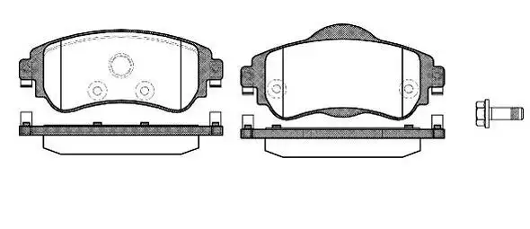 MGA 55552 Ön Fren Balatası 4254A9