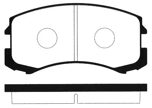MGA 55588 Ön Fren Balatası MR569233