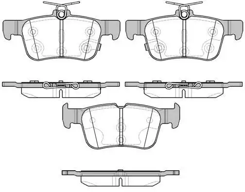 MGA 55725 Arka Fren Balatası KTJX612M007AED