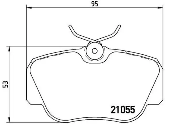 MGA 55731 Ön Fren Balatası 14209620