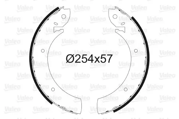 VALEO 562108 Arka Fren Balatası
