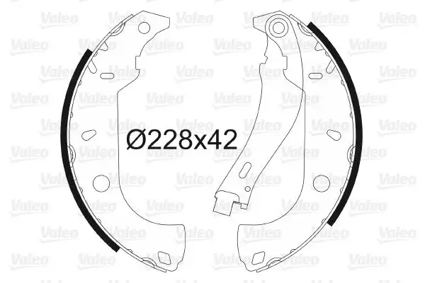 VALEO 562585 Arka Fren Balatası 60810038