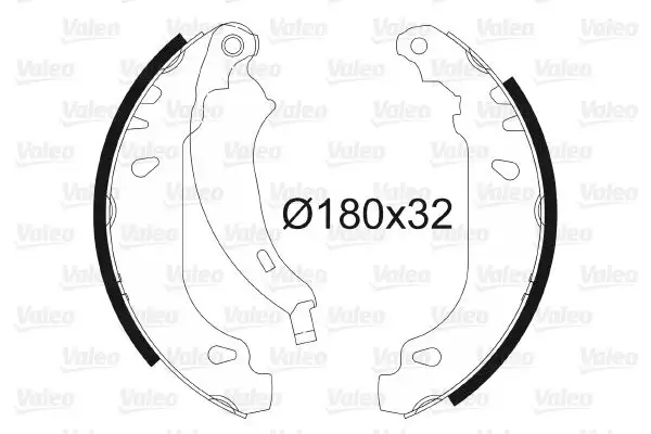 VALEO 562650 Arka Fren Balatası 4241N1