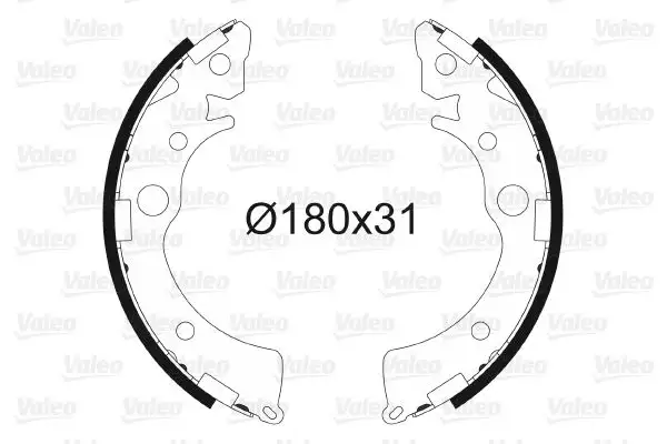 VALEO 562734 Arka Fren Balatası
