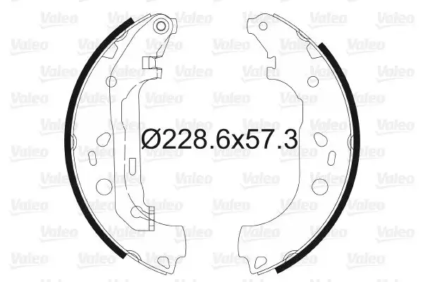 VALEO 564011 Arka Fren Balatası