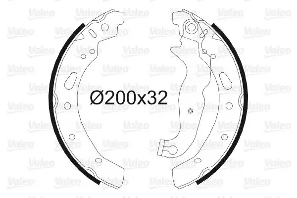 VALEO 564086 Arka Fren Balatası