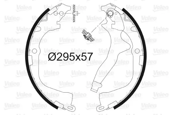 VALEO 564148 Arka Fren Balatası 2H0698525