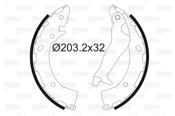 VALEO 564169 Arka Fren Balatası