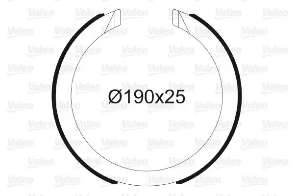 VALEO 564197 El Fren Balatası
