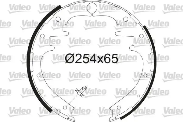 VALEO 564236 Arka Fren Balatası 6M342200BA