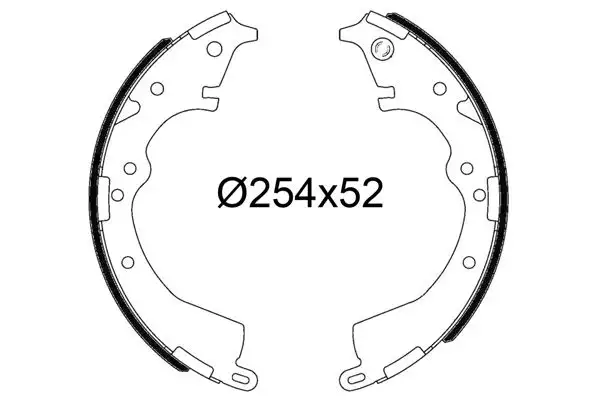 VALEO 564253 Arka Fren Balatası