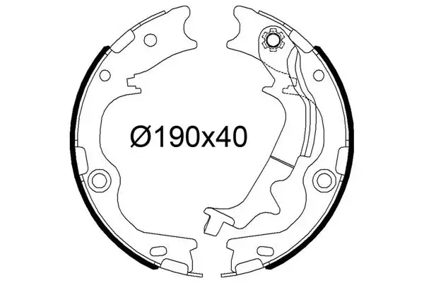 VALEO 564255 Arka Fren Balatası 583500ZA10