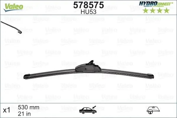 VALEO 578575 Silecek Süpürgesi (Tek)