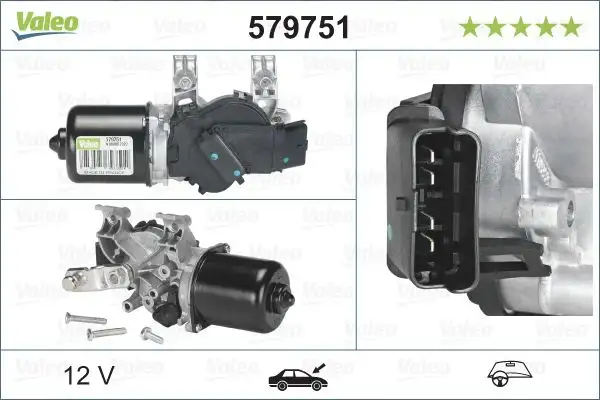 VALEO 579751 Silecek Motoru (Ön) 28800JD900