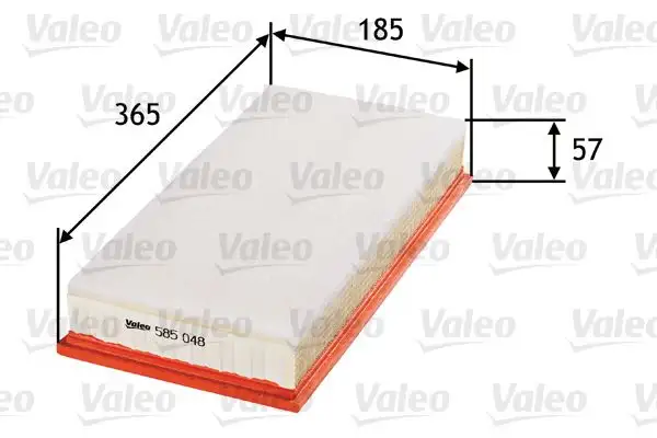 VALEO 585048 Hava Filtresi