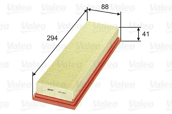 VALEO 585104 Hava Filtresi 7701036270