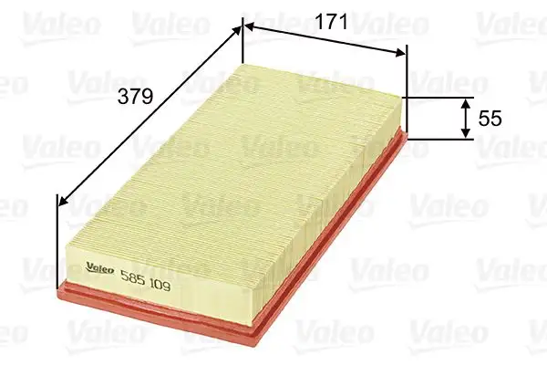 VALEO 585109 Hava Filtresi
