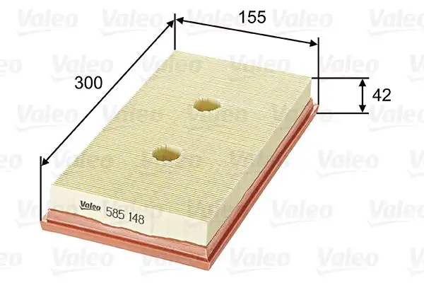 VALEO 585148 Hava Filtresi 3C129620B