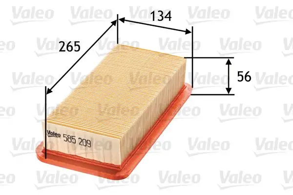 VALEO 585209 Hava Filtresi 281131G100