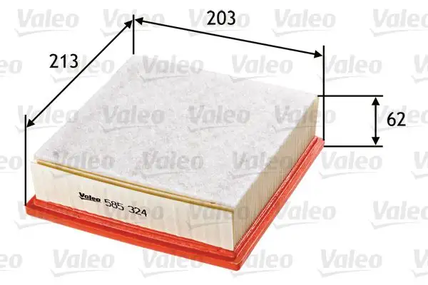 VALEO 585324 Hava Filtresi 55184249