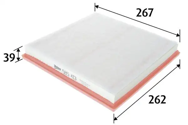 VALEO 585413 Hava Filtresi 834126